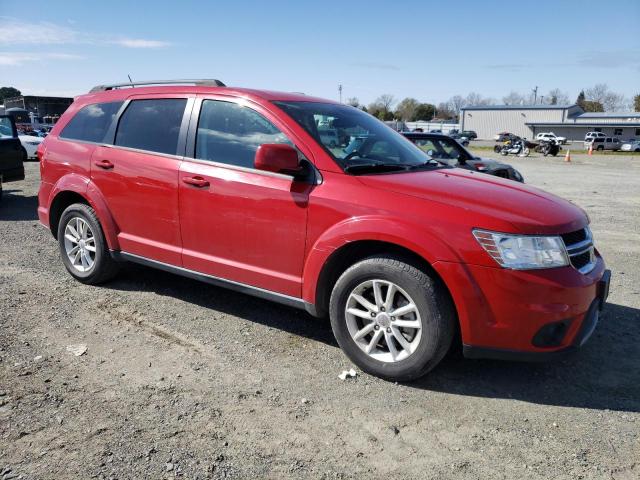 3C4PDCBG2FT612713 - 2015 DODGE JOURNEY SXT RED photo 4