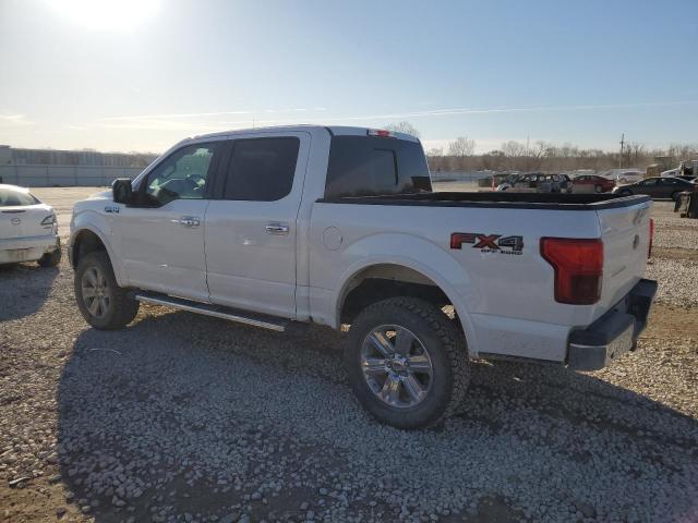 1FTEW1E57JKD65831 - 2018 FORD F150 SUPERCREW WHITE photo 2