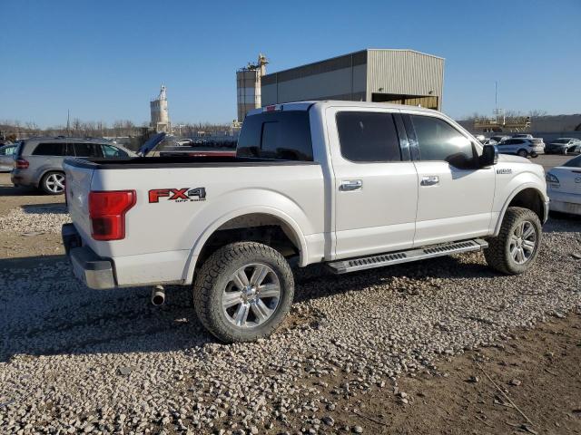 1FTEW1E57JKD65831 - 2018 FORD F150 SUPERCREW WHITE photo 3