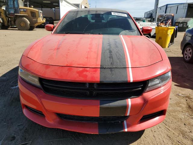 2C3CDXBG0GH350906 - 2016 DODGE CHARGER SE RED photo 5