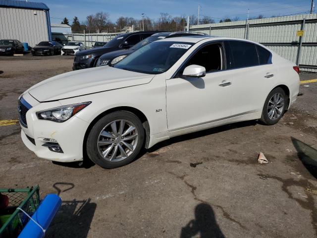 JN1EV7ARXHM840226 - 2017 INFINITI Q50 PREMIUM WHITE photo 1