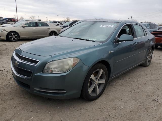 1G1ZF57529F201714 - 2009 CHEVROLET MALIBU HYBRID TEAL photo 1