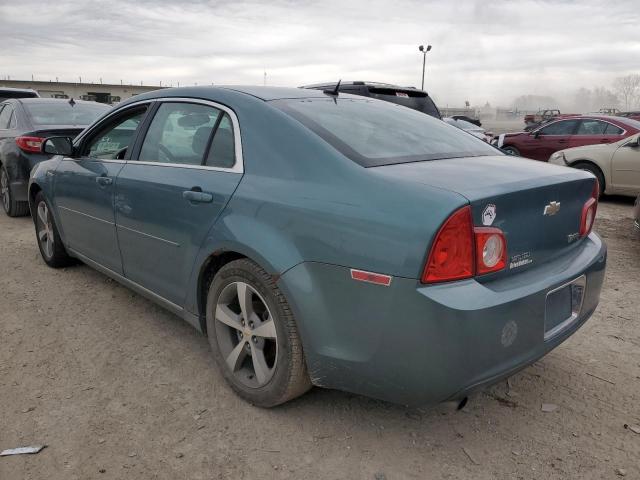 1G1ZF57529F201714 - 2009 CHEVROLET MALIBU HYBRID TEAL photo 2