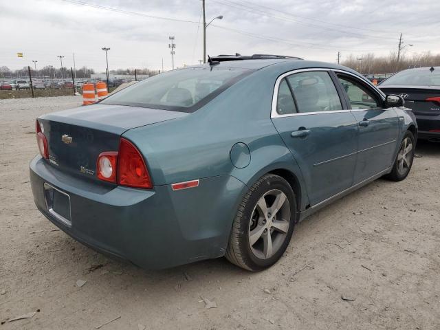 1G1ZF57529F201714 - 2009 CHEVROLET MALIBU HYBRID TEAL photo 3