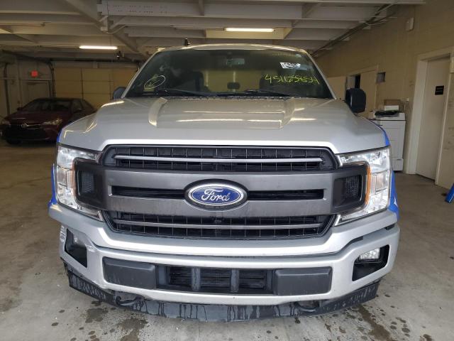 1FTEW1EP2KFC44460 - 2019 FORD F150 SUPERCREW SILVER photo 5