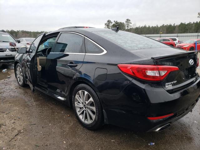 5NPE34AFXFH060404 - 2015 HYUNDAI SONATA SPORT BLACK photo 2