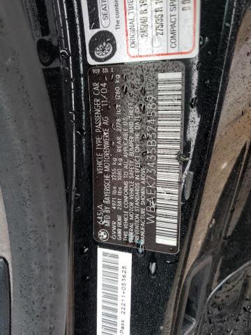 WBAEK73435B324589 - 2005 BMW 645 CI AUTOMATIC BLACK photo 13