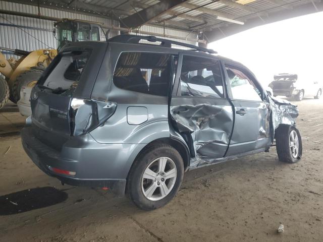JF2SH6BC1AH768103 - 2010 SUBARU FORESTER XS Türkis Foto 3