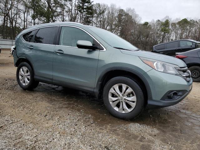 2HKRM3H78CH513700 - 2012 HONDA CR-V EXL GREEN photo 4