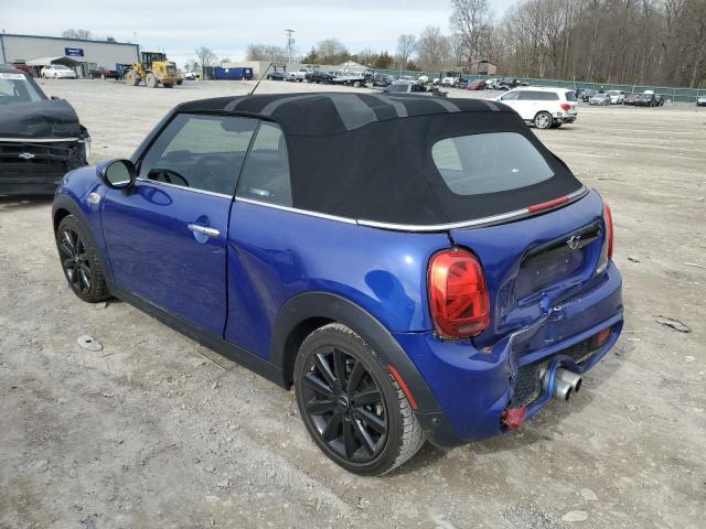 WMWWJ5C0XL3L22547 - 2020 MINI COOPER S BLUE photo 2