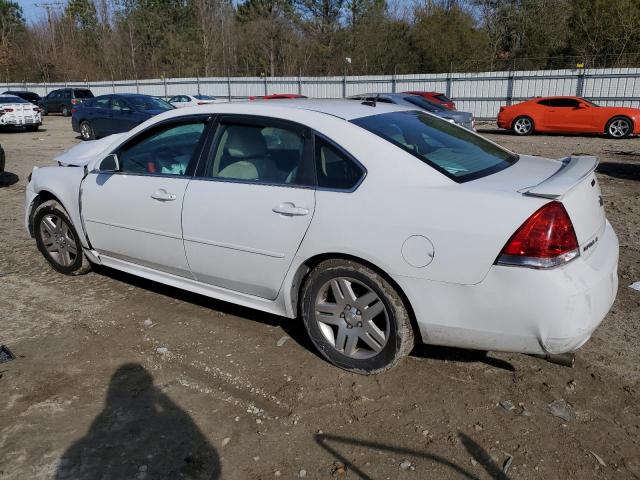 2G1WB5E37D1140537 - 2013 CHEVROLET IMPALA LT WHITE photo 2