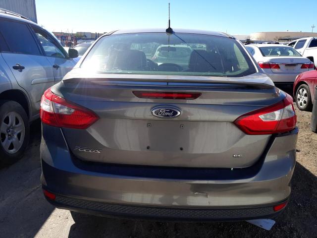 1FADP3F21DL291058 - 2013 FORD FOCUS SE GRAY photo 6