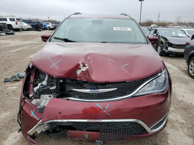 2C4RC1EG8JR106469 - 2018 CHRYSLER PACIFICA TOURING L PLUS MAROON photo 5