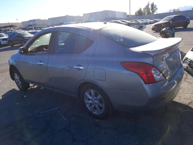 3N1CN7AP4EL843280 - 2014 NISSAN VERSA S SILVER photo 2