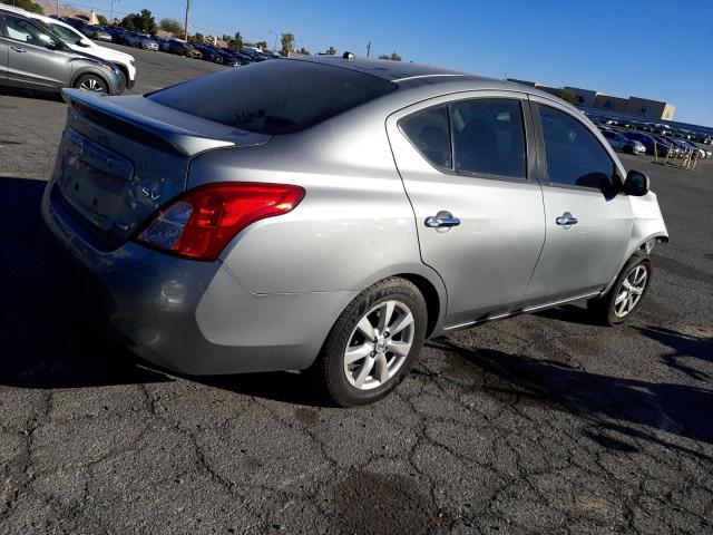 3N1CN7AP4EL843280 - 2014 NISSAN VERSA S SILVER photo 3