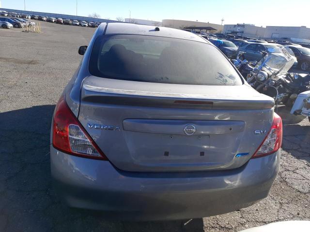 3N1CN7AP4EL843280 - 2014 NISSAN VERSA S SILVER photo 6