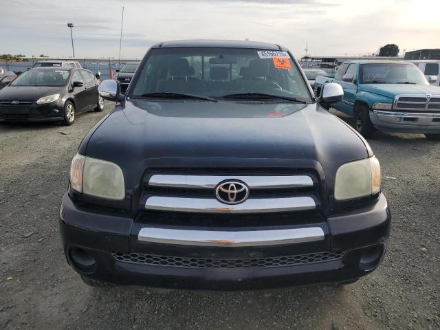 5TBRU34125S447622 - 2005 TOYOTA TUNDRA ACCESS CAB SR5 BLACK photo 5