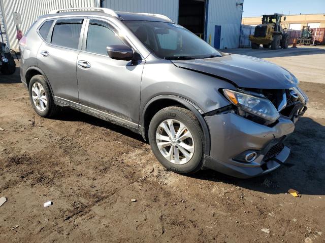 5N1AT2MT8FC906637 - 2015 NISSAN ROGUE S GRAY photo 4