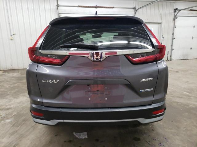 7FART6H85ME037388 - 2021 HONDA CR-V EXL GRAY photo 6