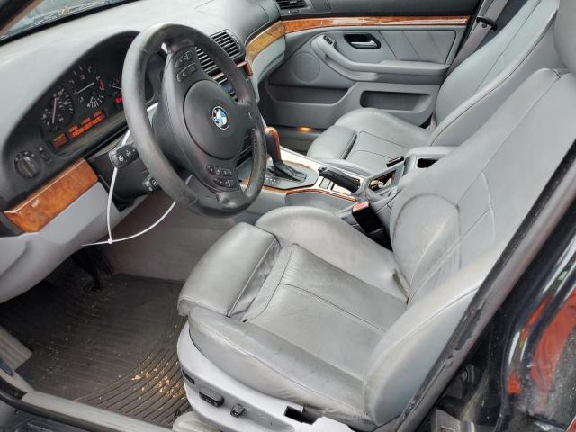WBADT63442CH98546 - 2002 BMW 5 SERIES I AUTOMATIC BLACK photo 7