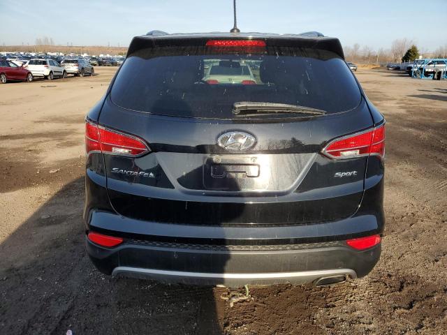 5XYZU3LB7EG161666 - 2014 HYUNDAI SANTA FE S BLACK photo 6