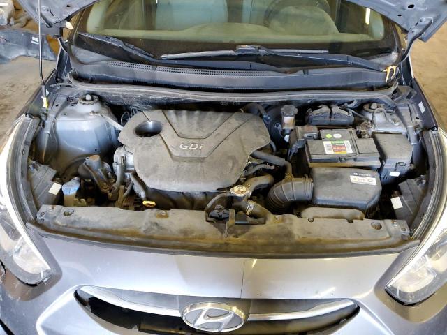 KMHCT4AE0GU013710 - 2016 HYUNDAI ACCENT SE GRAY photo 11