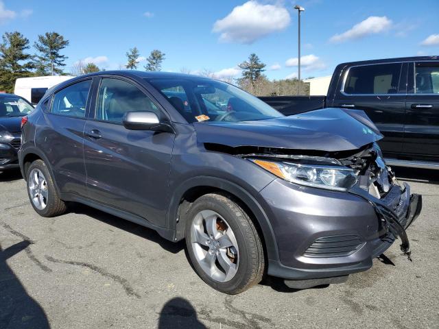 3CZRU6H37KG728176 - 2019 HONDA HR-V LX GRAY photo 4