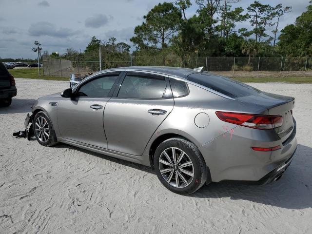 5XXGU4L17KG311621 - 2019 KIA OPTIMA EX GRAY photo 2