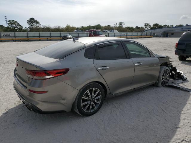 5XXGU4L17KG311621 - 2019 KIA OPTIMA EX GRAY photo 3