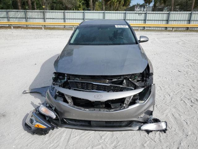 5XXGU4L17KG311621 - 2019 KIA OPTIMA EX GRAY photo 5