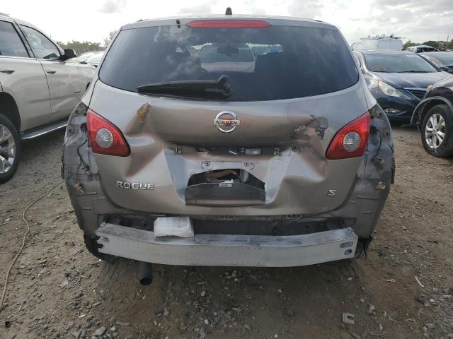 JN8AS58T18W301917 - 2008 NISSAN ROGUE S GRAY photo 6