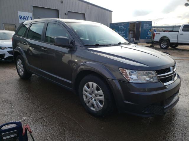 3C4PDCAB6ET150614 - 2014 DODGE JOURNEY SE GRAY photo 4