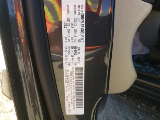 2C4RC1BG4CR127312 - 2012 CHRYSLER TOWN & COU TOURING 石墨色 照片 13