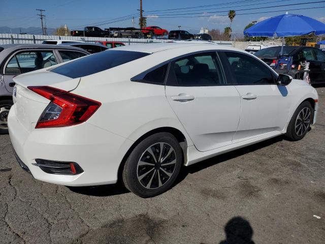 19XFC2F62KE033021 - 2019 HONDA CIVIC LX WHITE photo 3