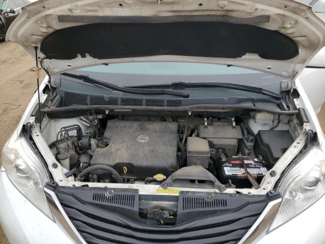 5TDKK3DCXBS026999 - 2011 TOYOTA SIENNA LE WHITE photo 12