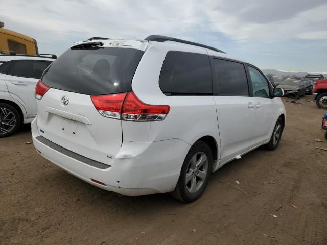 5TDKK3DCXBS026999 - 2011 TOYOTA SIENNA LE WHITE photo 3