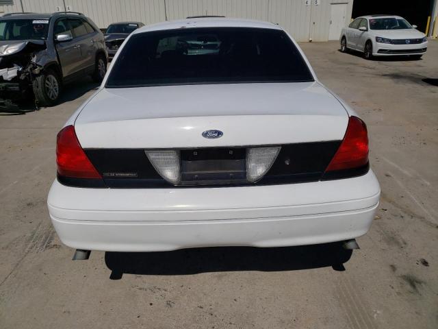 2FAFP71W76X115373 - 2006 FORD CROWN VICT POLICE INTERCEPTOR WHITE photo 6