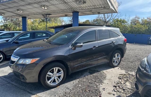 5J8TB3H38FL005172 - 2015 ACURA RDX GRAY photo 2