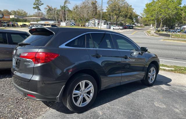 5J8TB3H38FL005172 - 2015 ACURA RDX GRAY photo 4