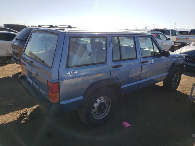 1J4FJ28L8LL125844 - 1990 JEEP CHEROKEE BLUE photo 3