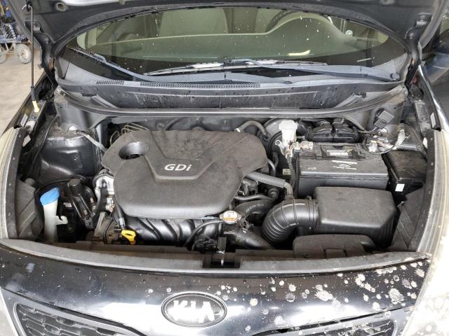KNADM4A30E6369898 - 2014 KIA RIO LX BLACK photo 11