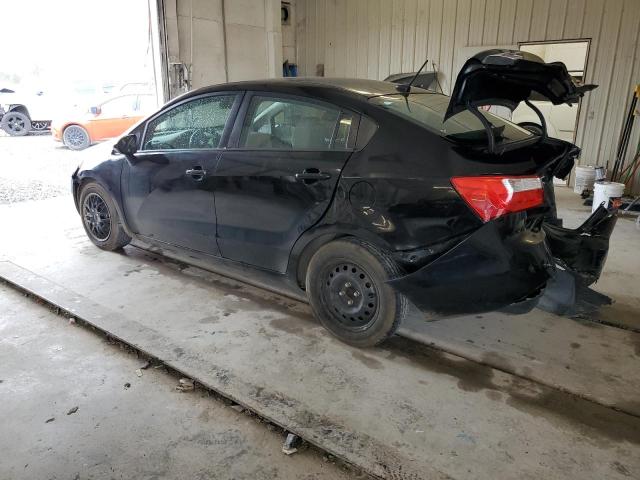 KNADM4A30E6369898 - 2014 KIA RIO LX BLACK photo 2