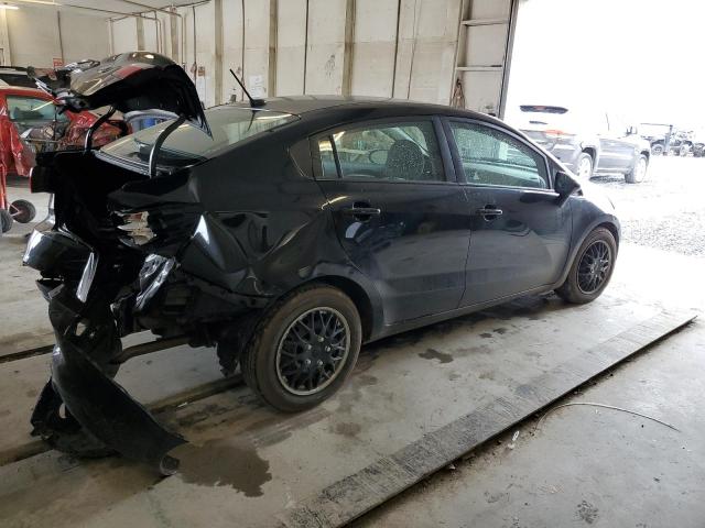 KNADM4A30E6369898 - 2014 KIA RIO LX BLACK photo 3