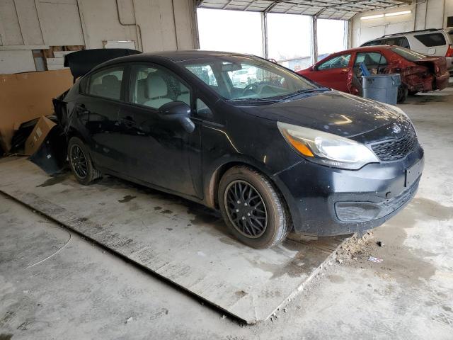 KNADM4A30E6369898 - 2014 KIA RIO LX BLACK photo 4