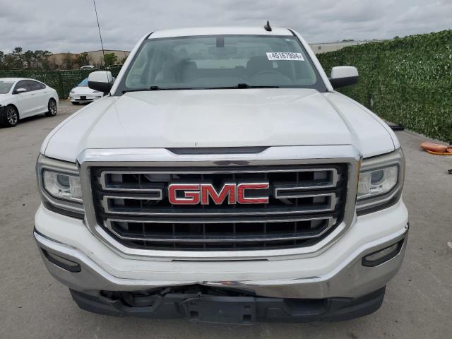 1GTR1MEH9GZ162385 - 2016 GMC SIERRA C1500 SLE WHITE photo 5