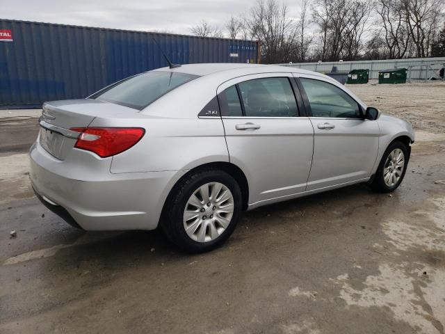 1C3CCBAB9CN130256 - 2012 CHRYSLER 200 LX SILVER photo 3