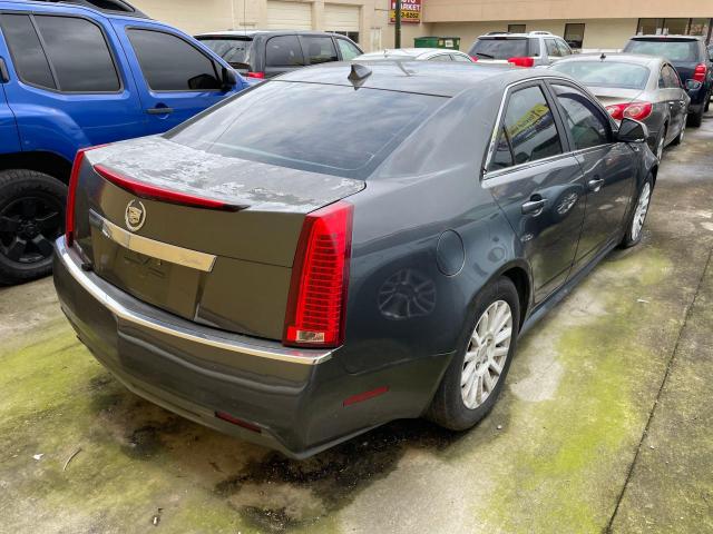 1G6DA5E5XC0123909 - 2012 CADILLAC CTS GRAY photo 4