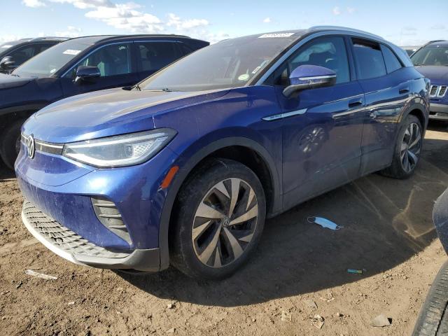 WVGUNPE22MP059100 - 2021 VOLKSWAGEN ID.4 PRO S ლურჯი ფოტო 1