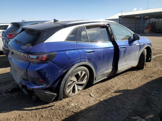 WVGUNPE22MP059100 - 2021 VOLKSWAGEN ID.4 PRO S ლურჯი ფოტო 3