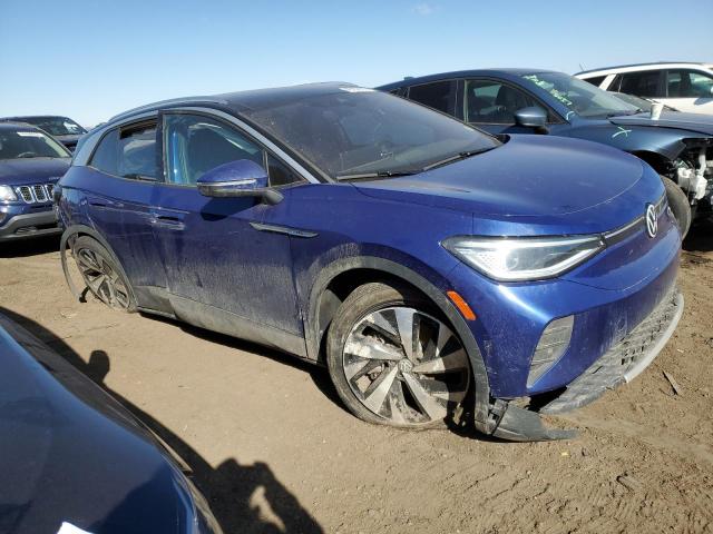 WVGUNPE22MP059100 - 2021 VOLKSWAGEN ID.4 PRO S ლურჯი ფოტო 4